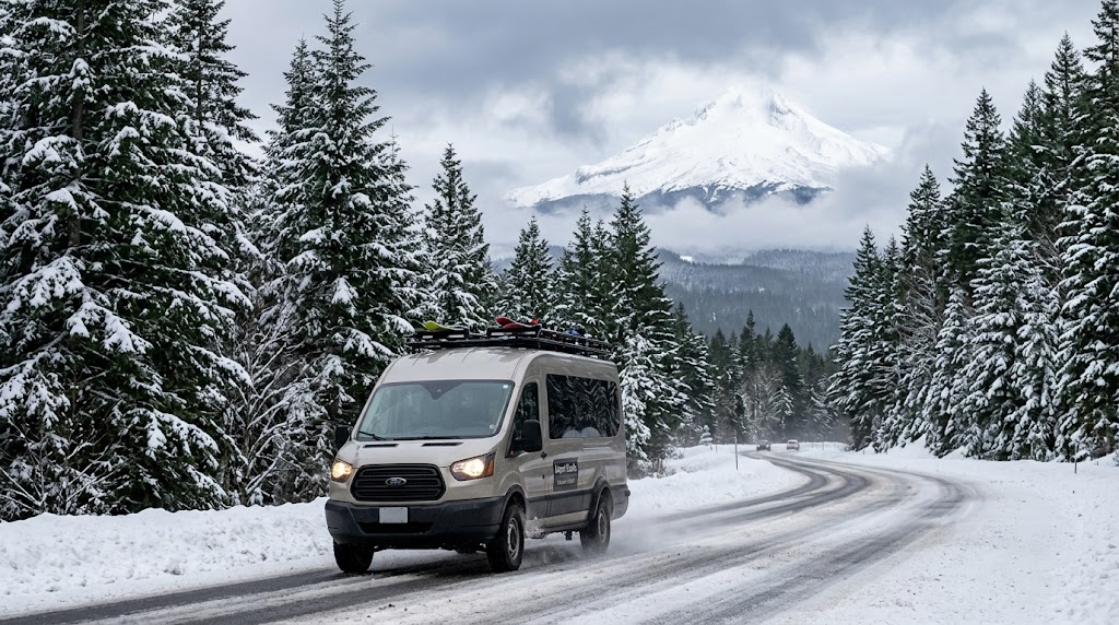 Can you get airport transportation from PDX to Mt. Hood ski resorts in winter?