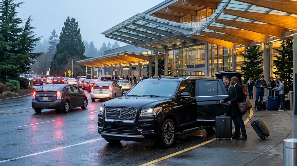 Is a private car service worth it for Portland airport transportation over Uber or Lyft?