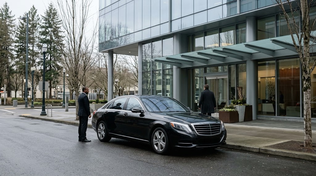 What is corporate transportation, and how do Portland businesses use it?