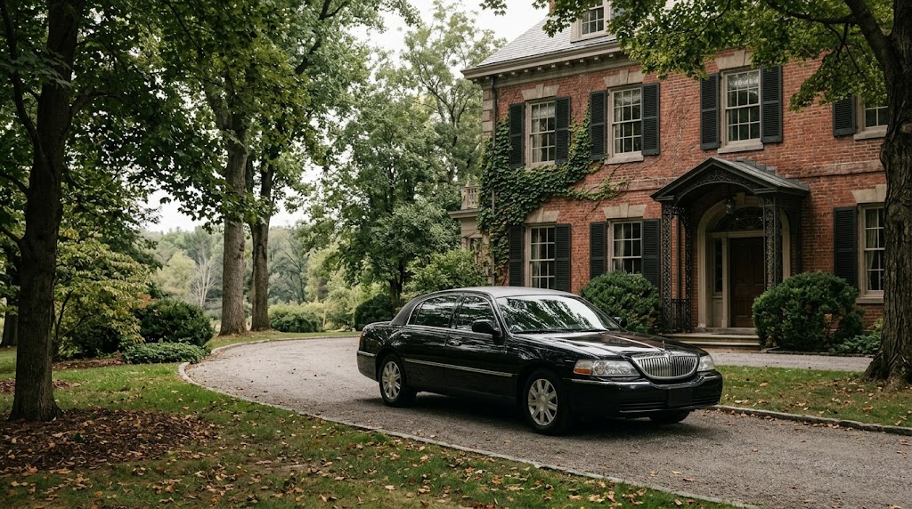 Where can Portland funeral homes partner with a chauffeured car service for family transportation?