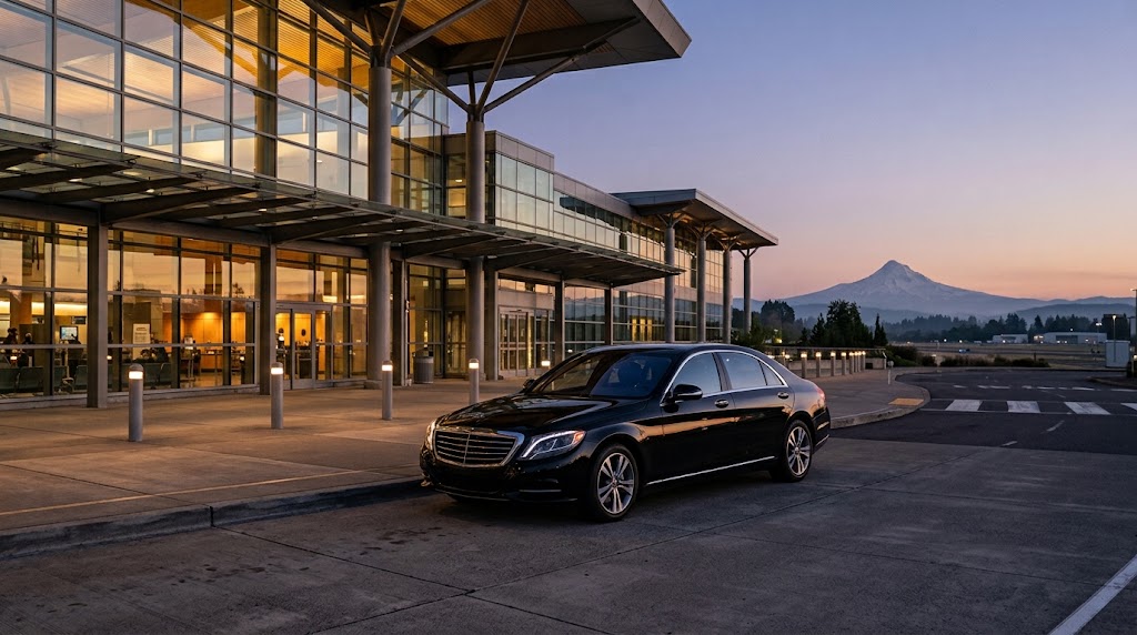 Which corporate transportation services in Portland handle PDX airport transfers best?